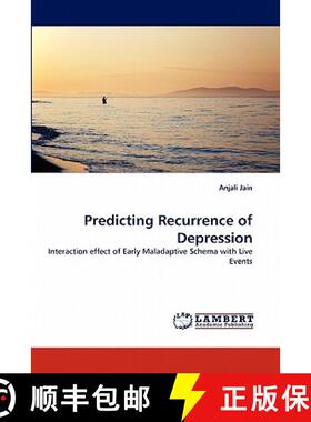 预订 Predicting Recurrence of Depression [9783844324204]