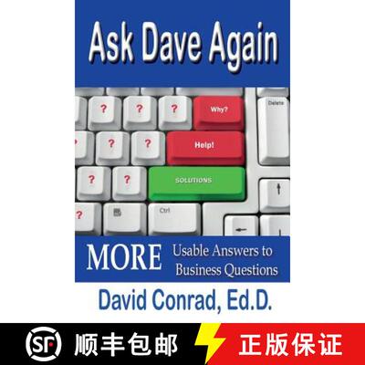 【3-4周达】Ask Dave Again: MORE Usable Answers to Business Questions [9781596300965]
