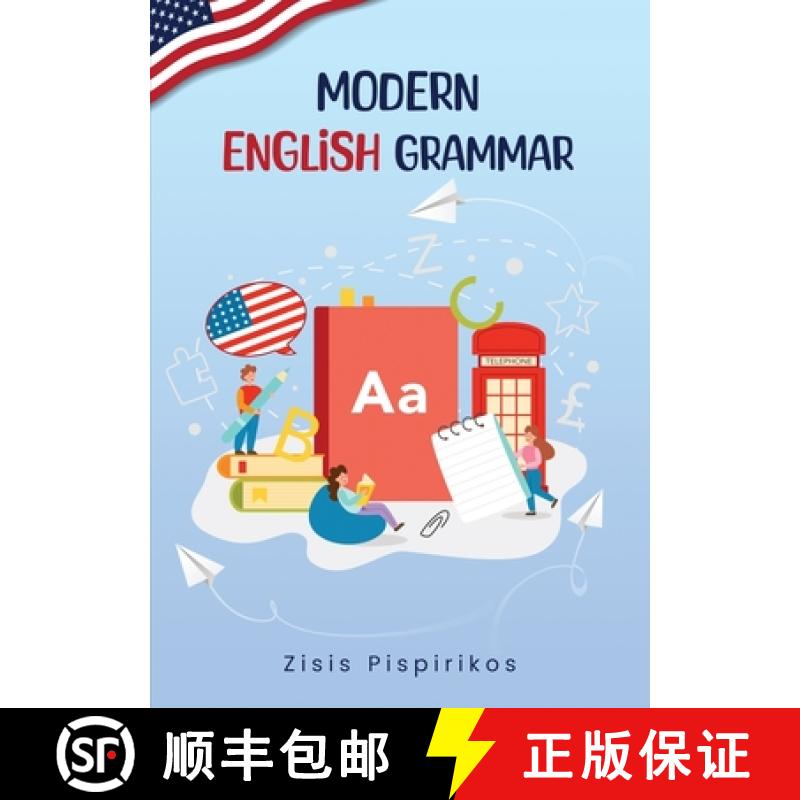 【3-4周达】Modern English Grammar, ESL learning, writing improvement, grammar reference, learn English [9781967109142]