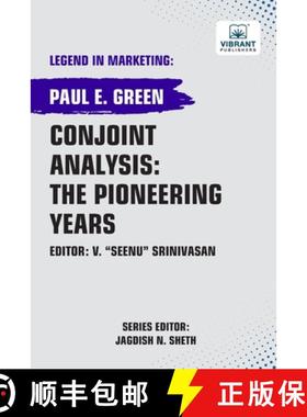 【3-4周达】Conjoint Analysis: the Pioneering Years [9781636514680]