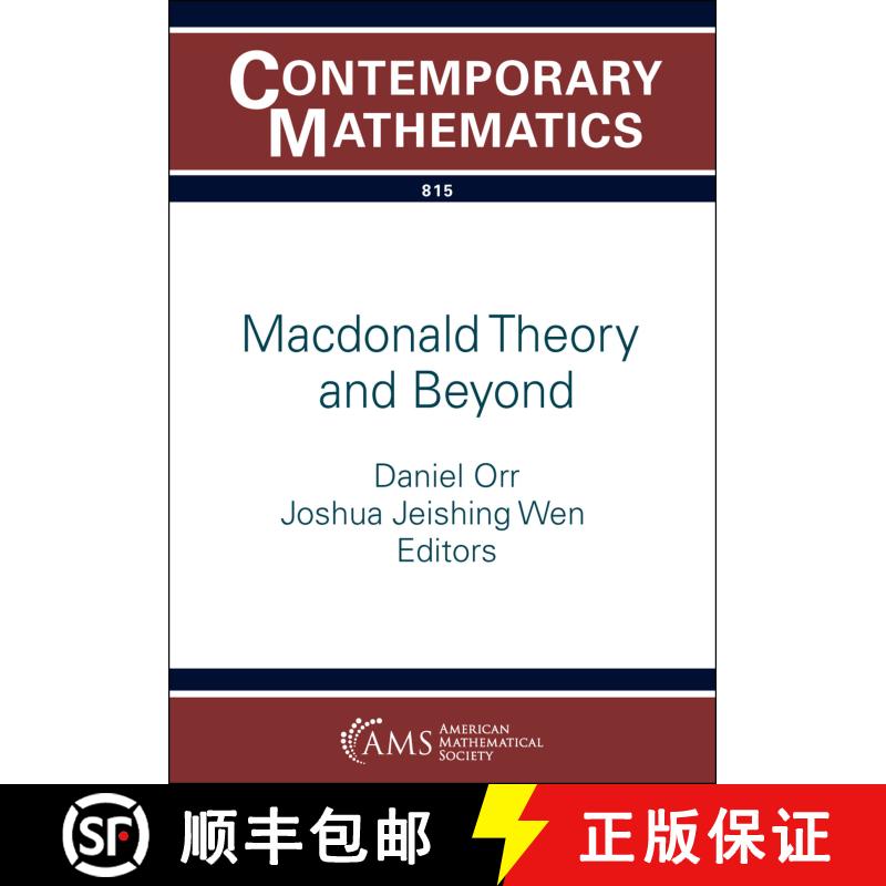 【3-4周达】Macdonald Theory and Beyond [9781470471897]