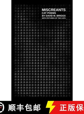 【3-4周达】Miscreants: Cat Poems [9781304536860]