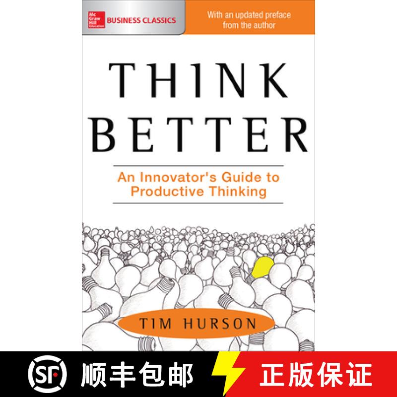 【3-4周达】Think Better: An Innovator's Guide to Productive Thinking [9781260108408]