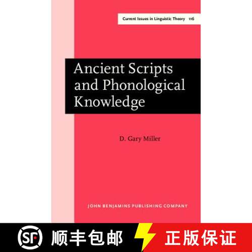 【3-4周达】精装 Ancient Scripts and Phonological Knowledge [9789027236197]