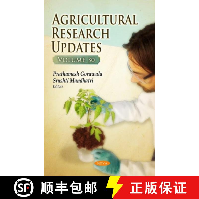 【3-4周达】Agricultural Research Updates: Volume 30 [9781536187199]