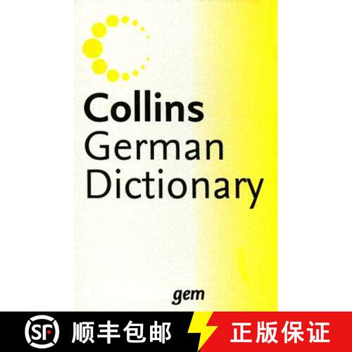 【3-4周达】Collins German Dictionary: German-English/English-German [9780061260483]