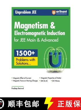 预订 Arihant Unproblem JEE Magnetism & Electromagnetic Induction For JEE Main & Advanced [9789358893786]