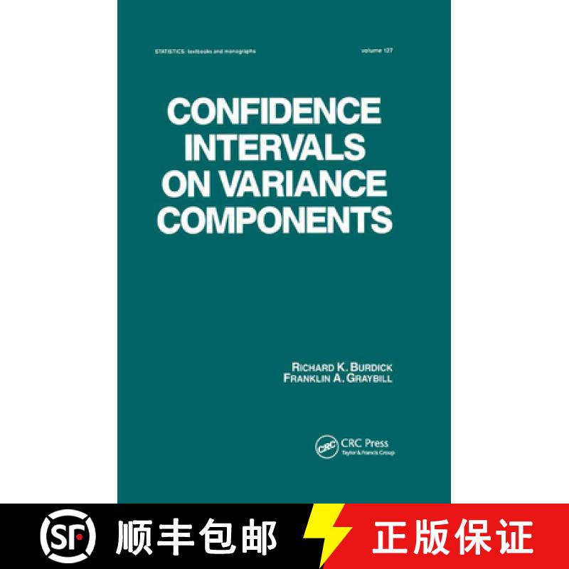 【3-4周达】Confidence Intervals on Variance Components [9780367402822]