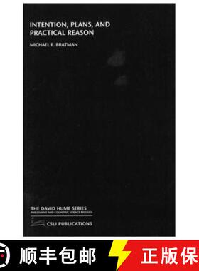 预订 Intention, Plans, and Practical Reason [9781575861920]