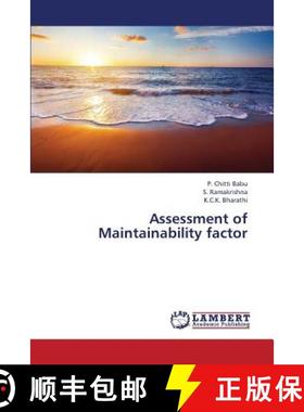 预订 Assessment of Maintainability Factor [9783659376467]