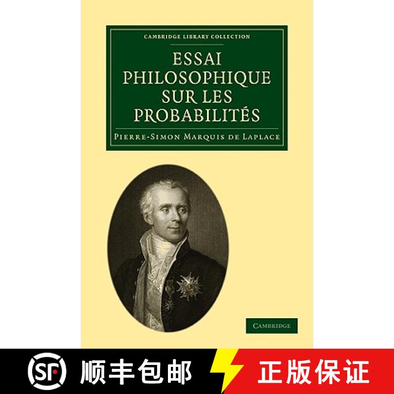 【3-4周达】Essai philosophique sur les probabilites: - Essai philosophique sur les probabilites [9781108001724]