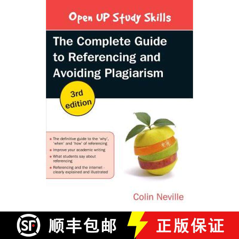 【3-4周达】The Complete Guide to Referencing and Avoiding Plagiarism [9780335262021]