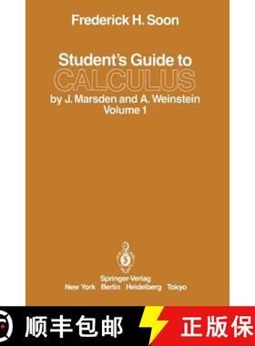 【3-4周达】Student's Guide to Calculus by J. Marsden and A. Weinstein : Volume I [9780387962078]