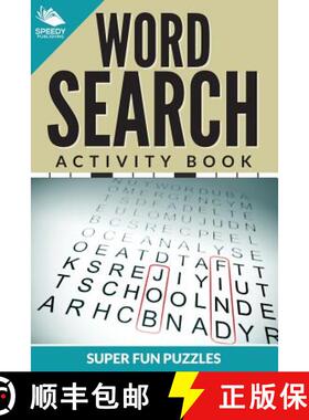 预订 Word Search Activity Book Super Fun Puzzles [9781682609286]