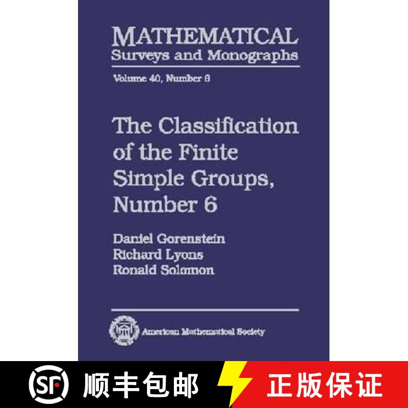 【3-4周达】Classification of the Finite Simple Groups No. 6: Part IV, Special Odd Case: - The Classif... [9780821827772]