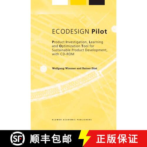 【3-4周达】精装 ECODESIGN Pilot: Product Investigation, Learning and Optimization Tool for Sustainabl... [9781402009655]