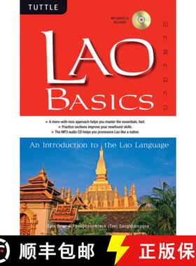 【3-4周达】Lao Basics: An Introduction to the Lao Language (Audio CD Included) [With MP3] [9780804840996]