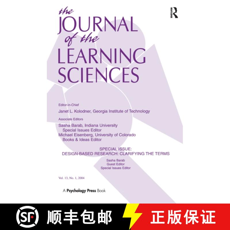 【3-4周达】Design-Based Research: Clarifying the Terms: Clarifying the Terms. a Special Issue of the ... [9781138156623]