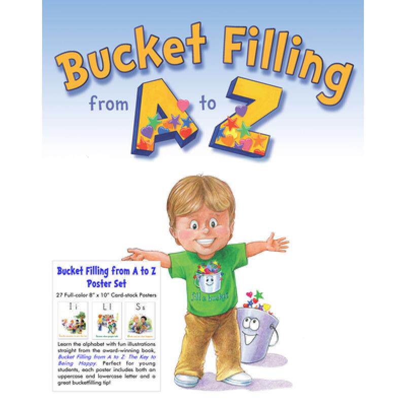 预订 bucket filling from a to z poster set [9780996099912]
