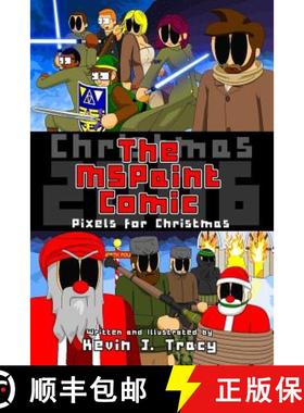 【3-4周达】The Mspaint Comic: Pixels for Christmas [9781312810181]
