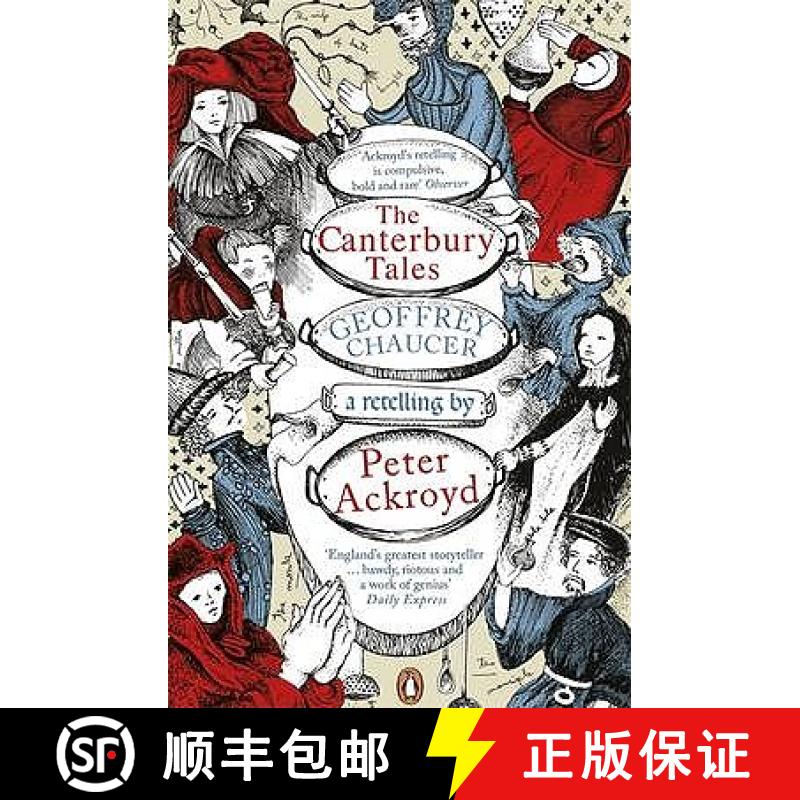 【3-4周达】The Canterbury Tales: A retelling by Peter Ackroyd [9780141442297]
