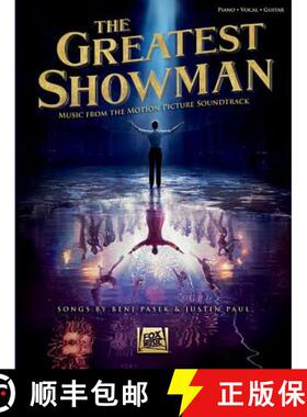 【3-4周达】The Greatest Showman Music from the Motion Picture Soundtrack Piano/Vocal/Guitar Songbook ... [9781540007117]