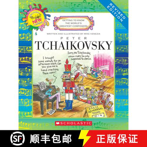 【3-4周达】精装 Peter Tchaikovsky (Revised Edition) (Getting to Know the World's Greatest Composers) ... [9780531228685]