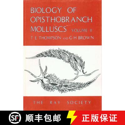 【3-4周达】精装 Biology of the Opisthobranch Molluscs: v. 2 [9780903874182]