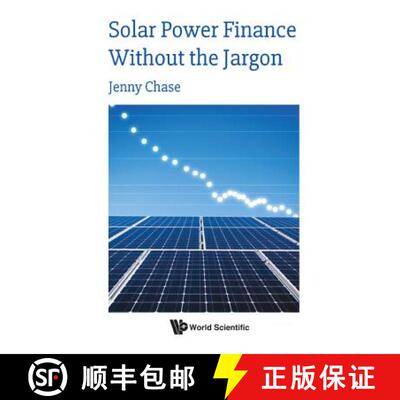 【3-4周达】Solar Power Finance Without the Jargon [9781786347459]