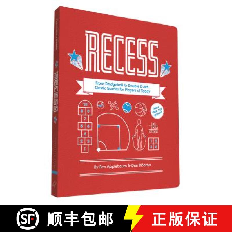 【3-4周达】Recess: From Dodgeball to Double Dutch: Classic Games for Players of Today [9781452138503]