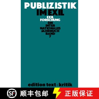 【3-4周达】Publizistik Im Exil Und Andere Themen [9783112422632]