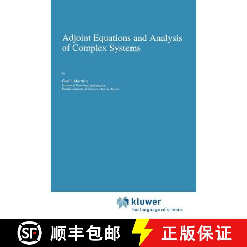 【3-4周达】Adjoint Equations and Analysis of Complex Systems [9789048144440]