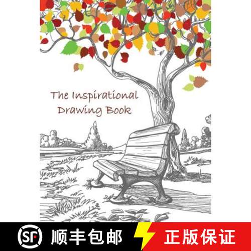 【3-4周达】The Inspirational Drawing Book: A 200-page Drawing Book With Inspirational Quotes by Famou... [9781500524647]