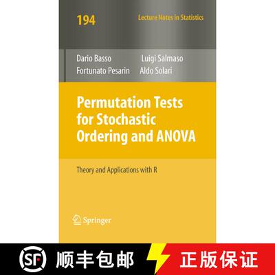【3-4周达】Permutation Tests for Stochastic Ordering and ANOVA : Theory and Applications with R [9780387859552]