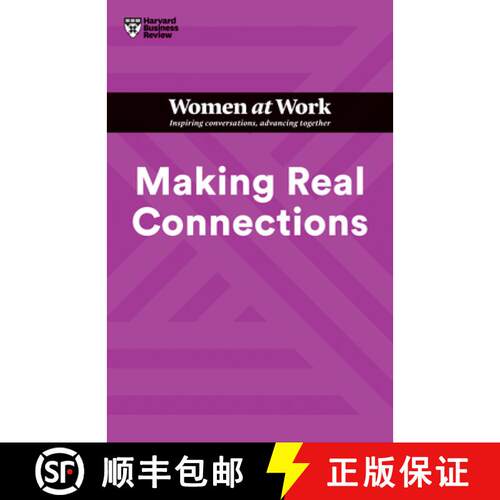 【3-4周达】Making Real Connections (HBR Women at Work Series) [9781647822194]