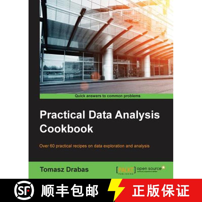 预订 Practical Data Analysis Cookbook [9781783551668]