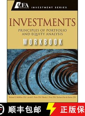 【3-4周达】Investments Workbook: Principles Of Portfolio And Equity Analysis (Cfa Institute Investmen... [9780470915820]