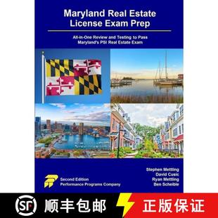 【3-4周达】Maryland Real Estate License Exam Prep: All-in-One Review and Testing to Pass Maryland's P... [9781965482193]