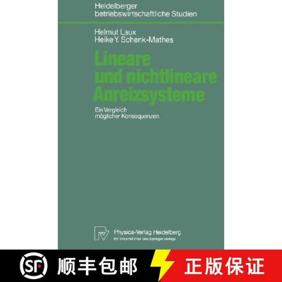 【3-4周达】Lineare und nichtlineare Anreizsysteme : Ein Vergleich möglicher Konsequenzen [9783790805963]