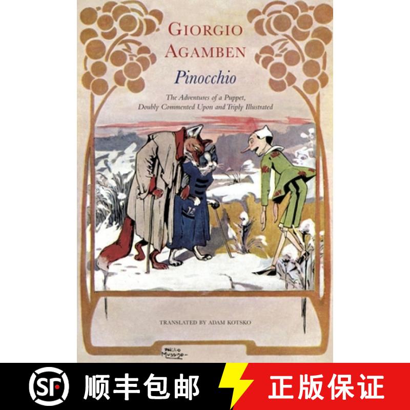 【3-4周达】Pinocchio – The Adventures of a Puppet, Doubly Commented Upon and Triply Illustrated [9781803091389]