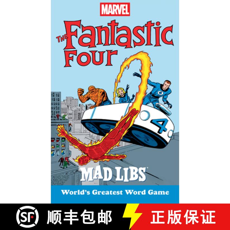 【3-4周达】Marvel's the Fantastic Four Mad Libs: World's Greatest Word Game [9780593890813]