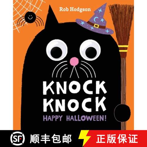 【3-4周达】Knock Knock: Happy Halloween!: A Googly-Eyed Joke Book [9781419776922]