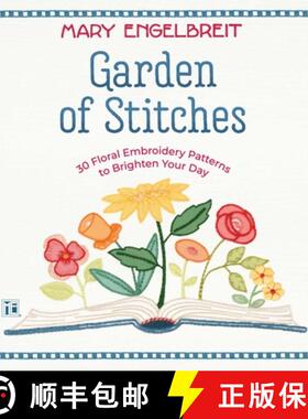 预订 Mary Engelbreit's Garden of Stitches: 30 Floral Embroidery Patterns to Brighten Your Day [9798881602628]