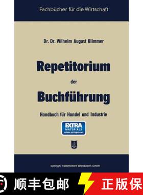 【3-4周达】Repetitorium Der Buchführung: Handbuch Für Handel Und Industrie [9783663125594]