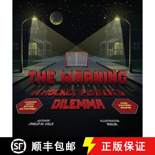 【3-4周达】精装 The Warning A Hockey Player's Dilemma [9781967866250]