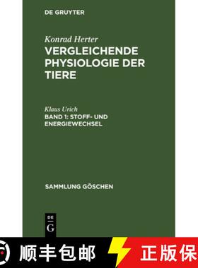 预订 Stoff- und Energiewechsel [9783111006154]