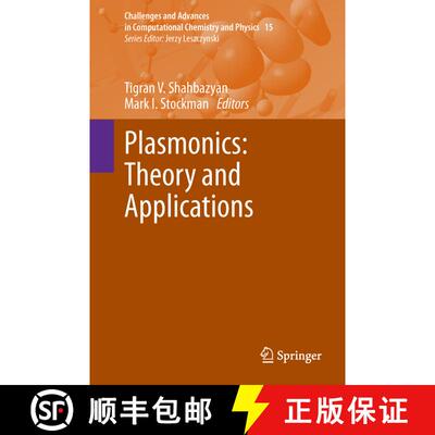 【3-4周达】Plasmonics: Theory and Applications [9789400778047]