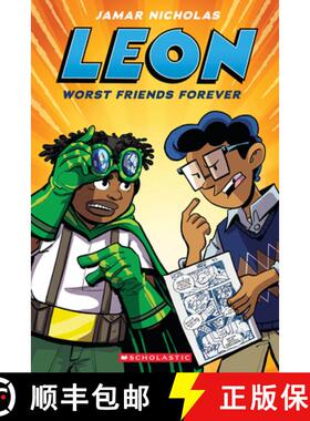 预订 Leon: Worst Friends Forever: A Graphic Novel (Leon #2) [9781338744200]