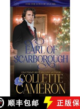 预订 Earl of Scarborough: A Humorous Aristocrat and Wallflower Regency Romance Adventure [9781954307872]