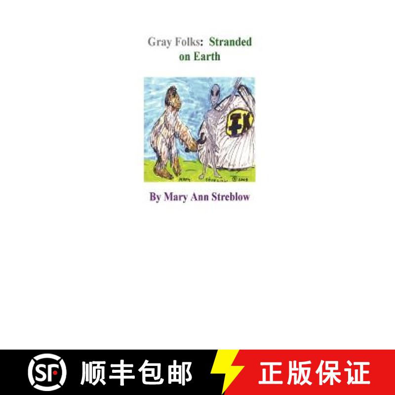 【3-4周达】Gray Folks:  Stranded on Earth [9781411666610]